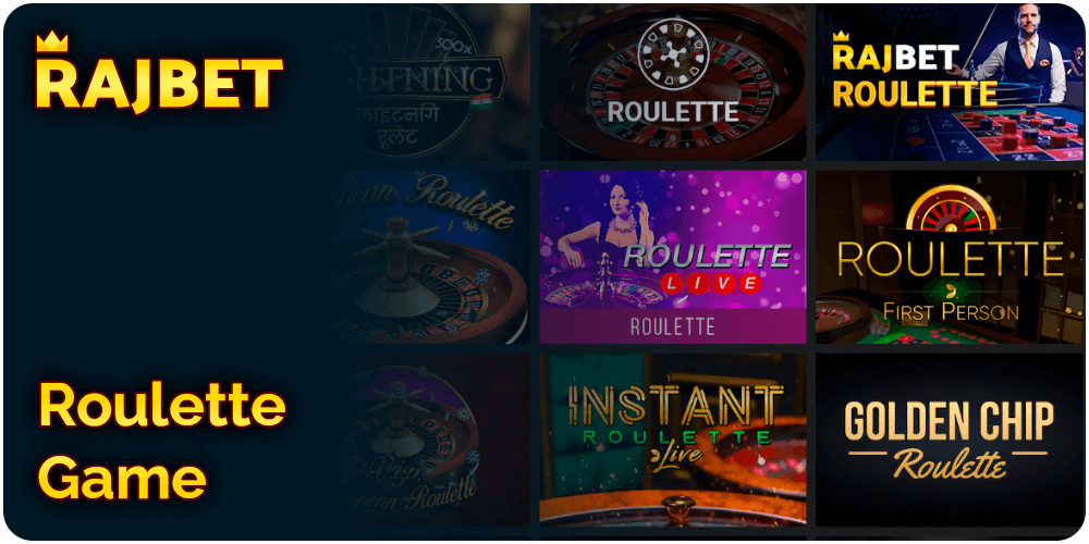 Roulette Game at Rajbet India