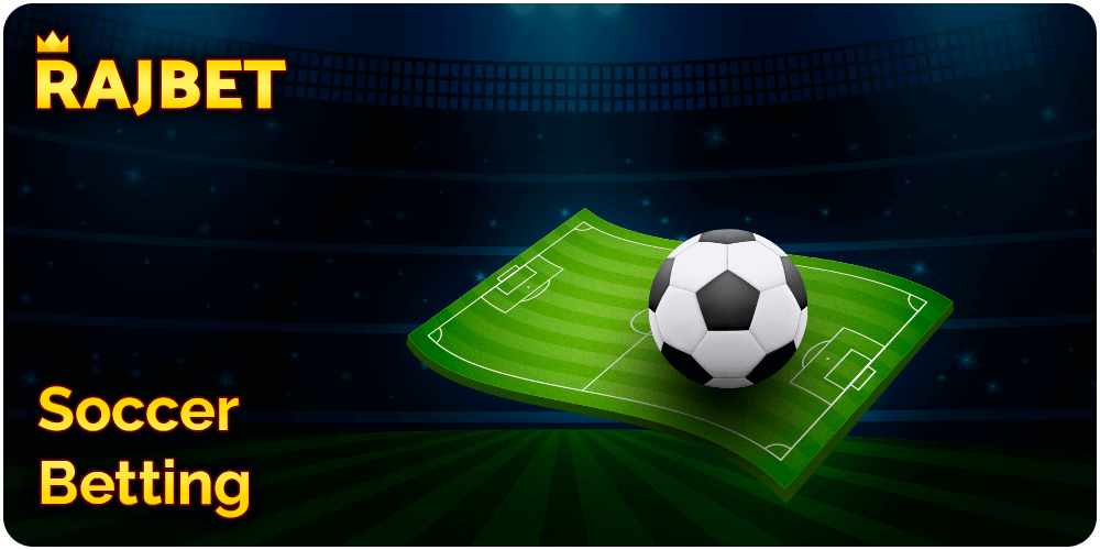 You can bet all major football sports events at Rajbet Bookmaker India