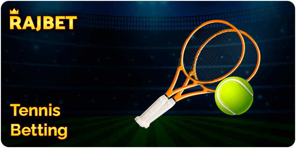 Rajbet India provides great variety of tennis betting options for Indian players